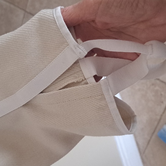 Golden Goose  Deluxe Brand Maya Slim Leg Trouser In Cream SZL NWT - Picture 13 of 15